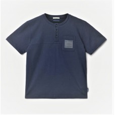 TOM TAILOR 1034960-10668  ΜΠΛΟΥΖΑ T.Shirt  ΚΟΝΤΟΜΑΝΙΚΗ  ΜΠΛΕ